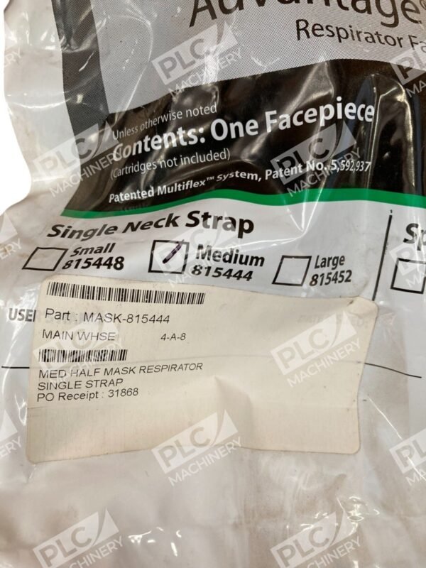 MSA Single Neck Strap Advantage 200LS Respirator Facepiece 815444 (lot of 2) - Image 4