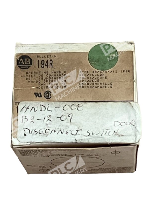 Allen Bradley 194R-HS4E /A Operating Handle