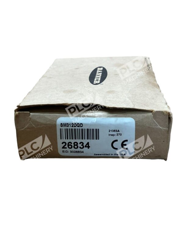 Banner SM312DQD Mini-Beam Photoelectric Sensor