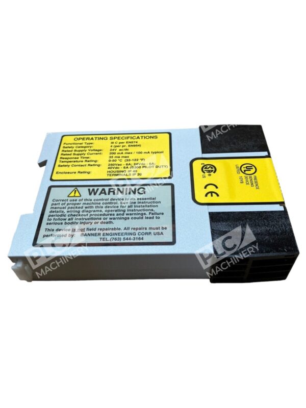 Banner AT-FM-10K Safety Relay Module - Image 4
