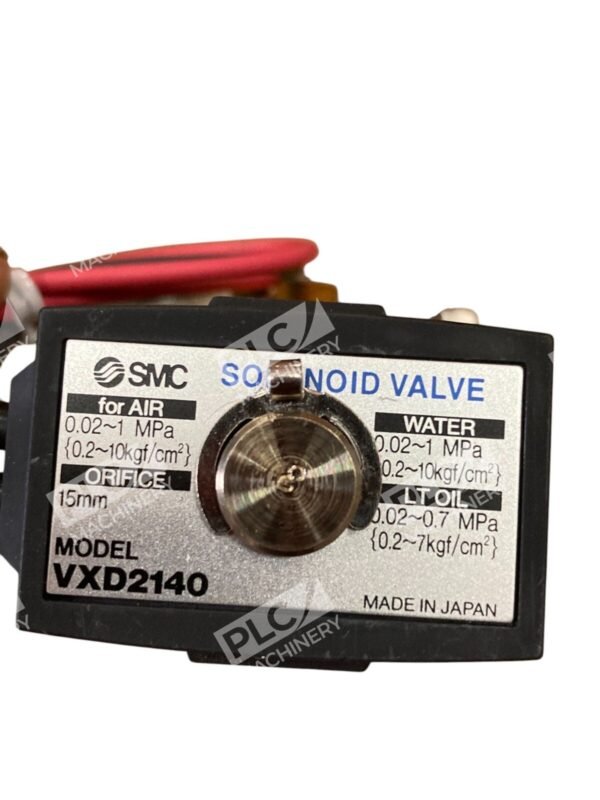 SMC VXD2140 Solenoid Valve VXD2140-04N-5G - Image 4