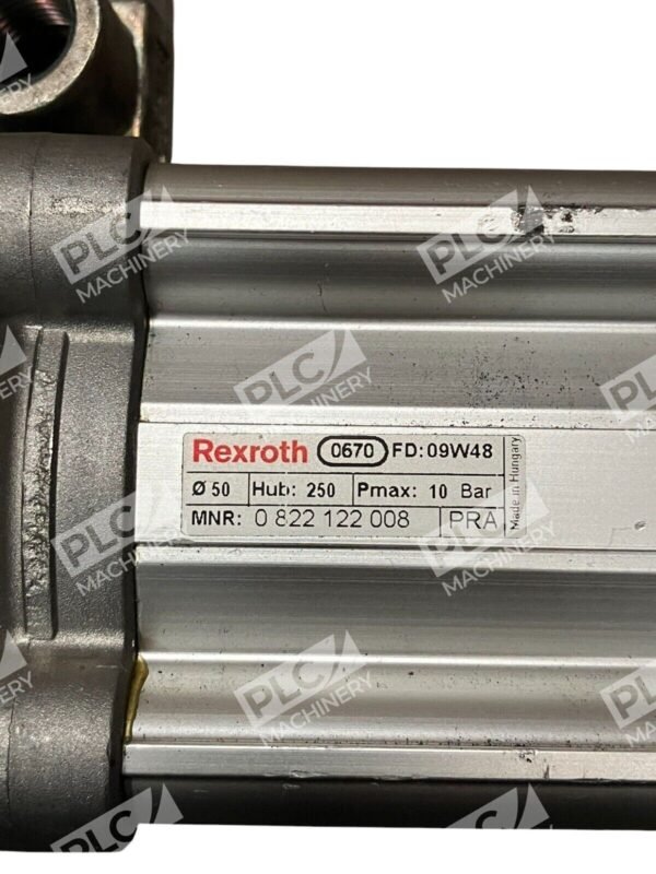 Rexroth 10BAR Pneumatic Cylinder 0 822 122 008 - Image 2