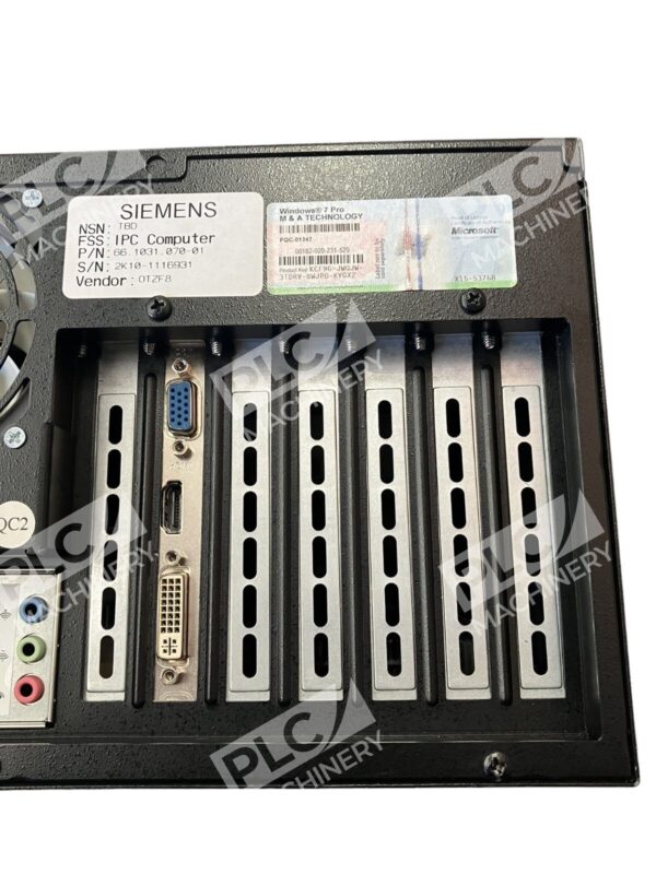 Siemens 66.1031.070-01 IPC Computer - Image 5