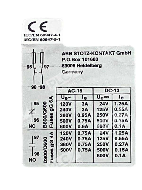 ABB T16-10 Thermal Overload Relay 1SAZ711201R1043 - Image 4