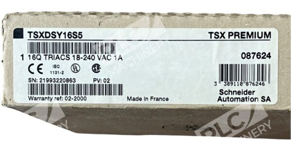 Schneider Automatic TSXDSY16S5 TSX Premium 16Q TRIACS 18-240 VAC 1A