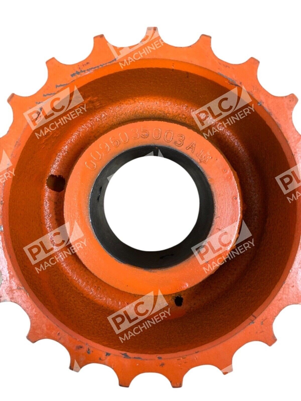 Rex 815-21T Orange 1" Bore Double Sprocket 0096035003A - Image 2