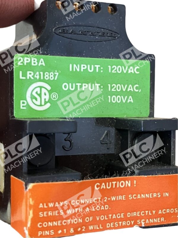 Banner 2PBA 16546 Photoelectric Power Block - Image 3