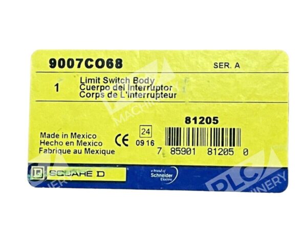 Square D 9007CO68 Limit Switch Body