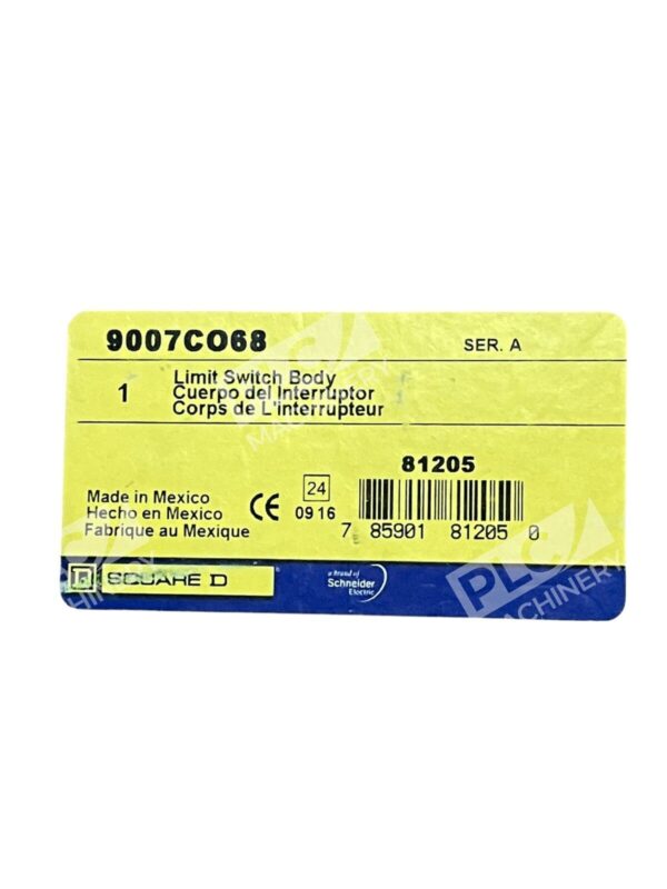 Square D 9007CO68 Limit Switch Body - Image 2