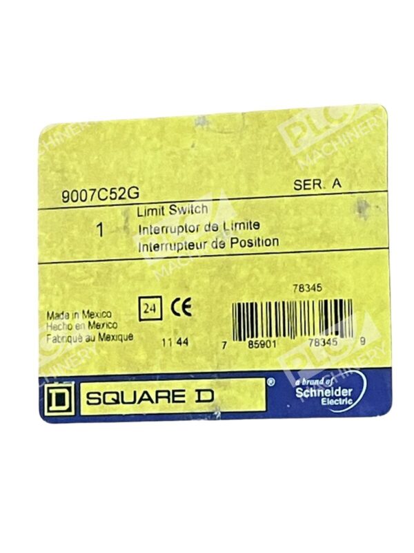 Square D 9007C52G Limit Switch - Image 2