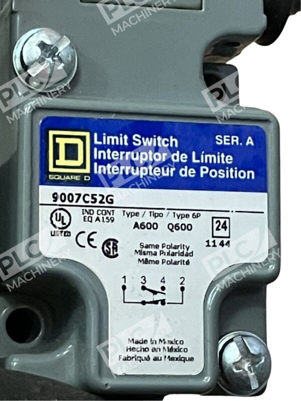 Square D 9007C52G Limit Switch - Image 4