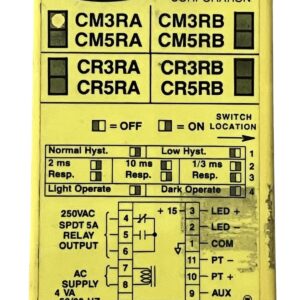Banner CM3RA Multi-Amp Sensor Module LR41887