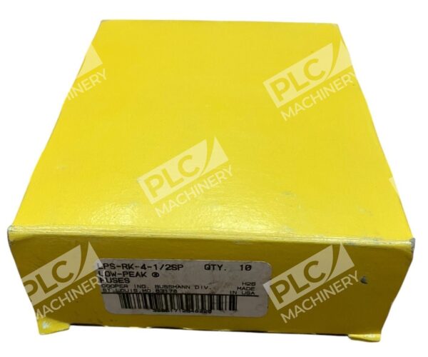 Cooper Bussmann Low-Peak 4.5A Fuses LPS-RK-4-1/2SP (Box of 10)