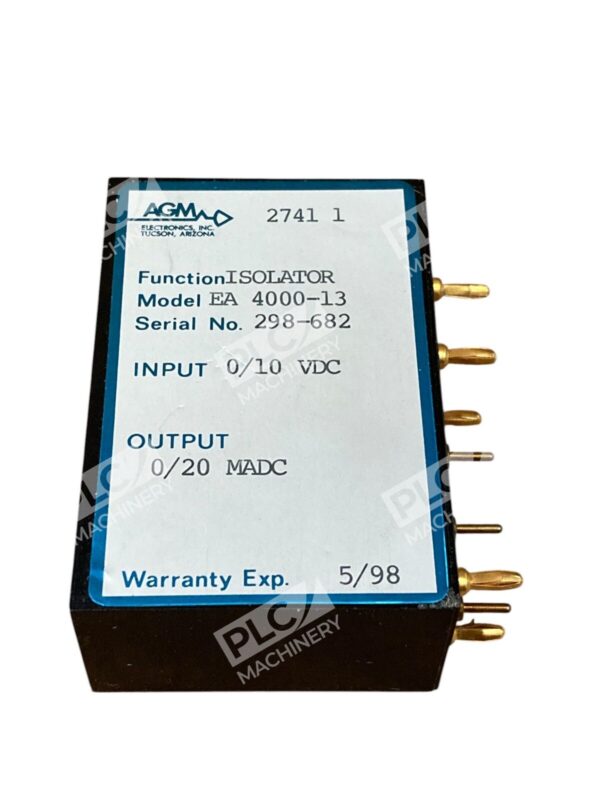 AGM Electronics 0/20MADC 0/10VDC Isolator EA 4000-13