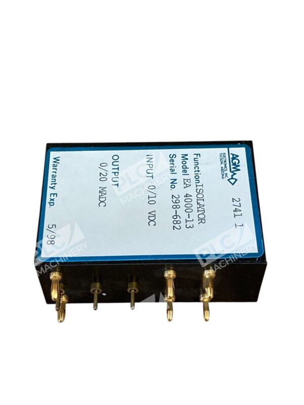 AGM Electronics 0/20MADC 0/10VDC Isolator EA 4000-13 - Image 2