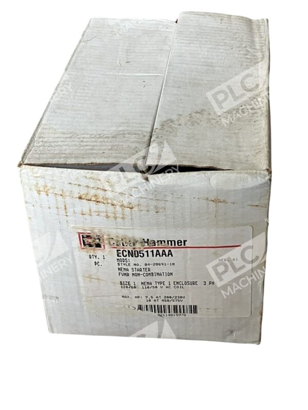 Cutler Hammer ECN0511AAA Enclosed Motor Starter