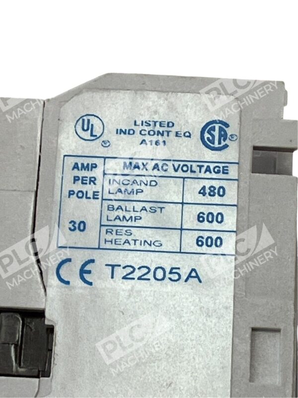 Eaton Cutler-Hammer CN35DN2AB /B1 Freedom Series Lighting Contactor - Image 3