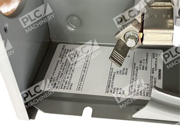 Siemens SUAT111-0PQG Ringless Type Meter Socket Outdoor Enclosure - Image 6