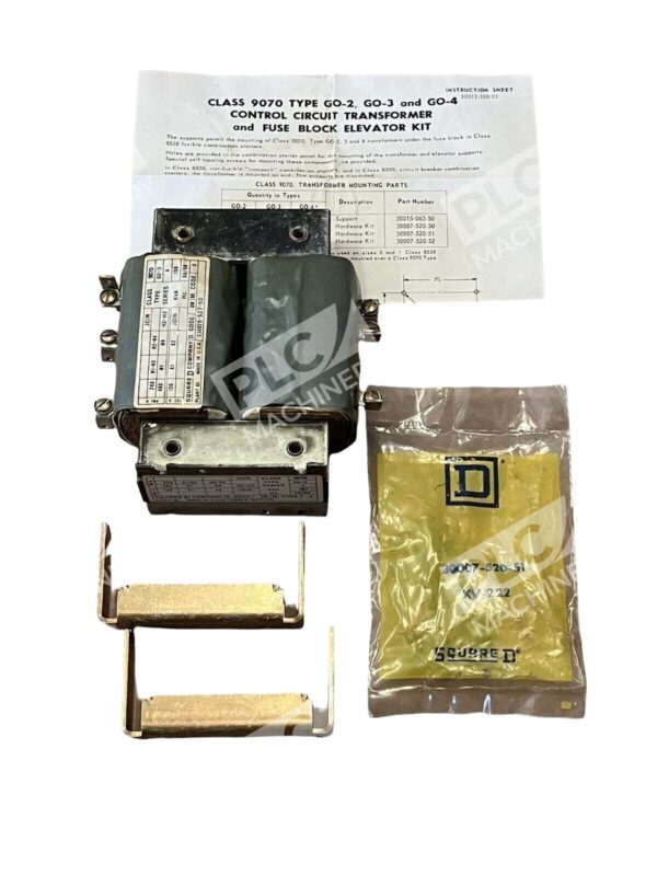 Square D 9070 G0-3 /A Control Circuit Transformer Open Type - Image 3
