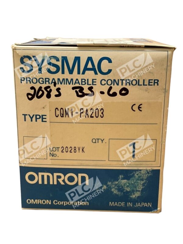 Omron CQM1-PA203 Sysmac Programmable Controller - Image 2