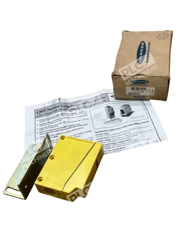 Banner Q85VR3DL Long Range Photoelectric Sensor - Image 2
