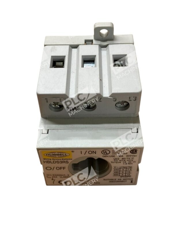 Hubbell HBLDS3RS Circuit-Lock Replacement Switch - Image 2