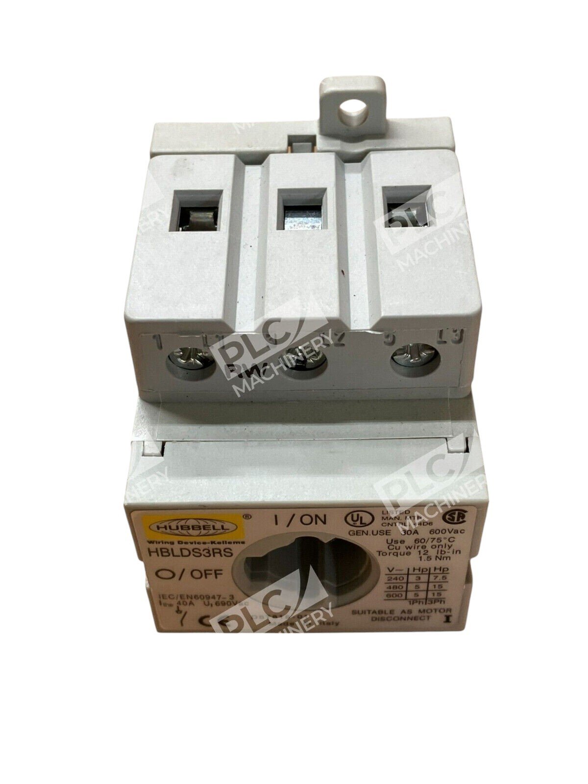 Hubbell HBLDS3RS Circuit-Lock Replacement Switch - Image 2