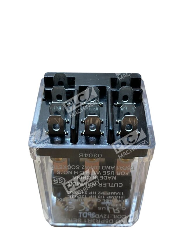 Cutler Hammer D5PR3R1 A2 3Pdt Relay 12VDC Coil - Image 4