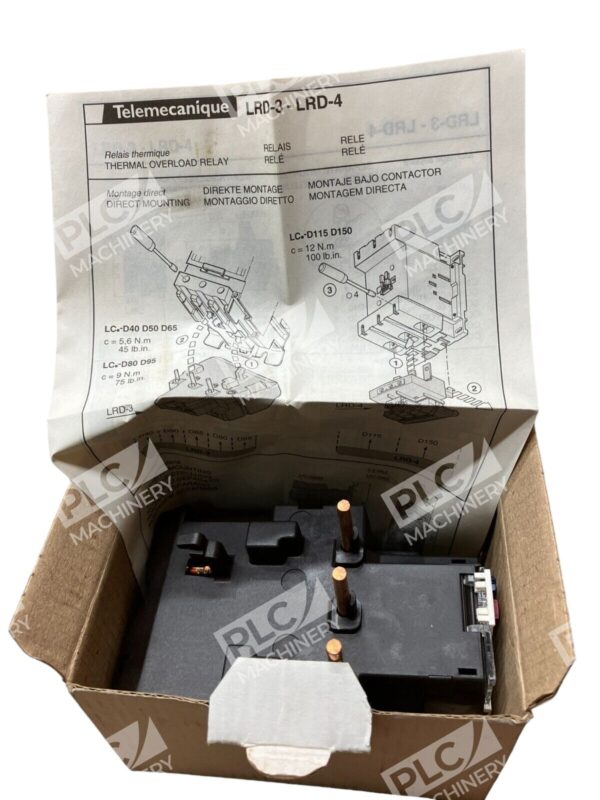 Square D LRD3355 Thermal Overload Relay Telemecanique TeSys - Image 2