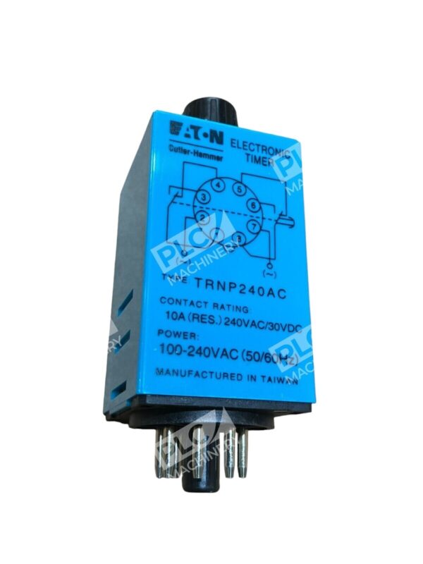 Eaton Cutler Hammer TRNP240AC 100-240V AC 8 Pin Multi Mode Timer - Image 3