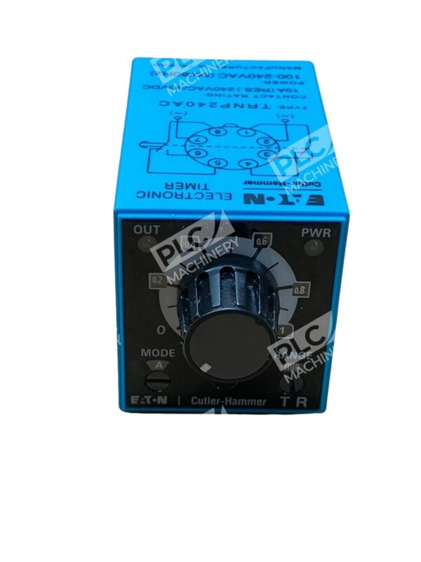 Eaton Cutler Hammer TRNP240AC 100-240V AC 8 Pin Multi Mode Timer - Image 4