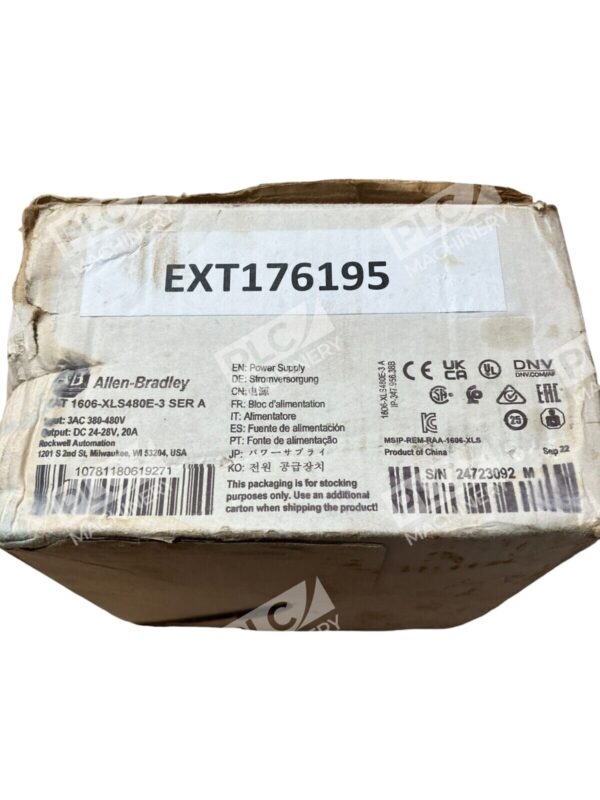 Allen Bradley 1606-XLS480E-3 /A Power Supply
