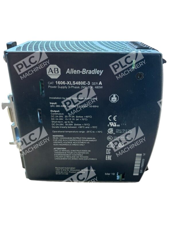 Allen Bradley 1606-XLS480E-3 /A Power Supply - Image 3