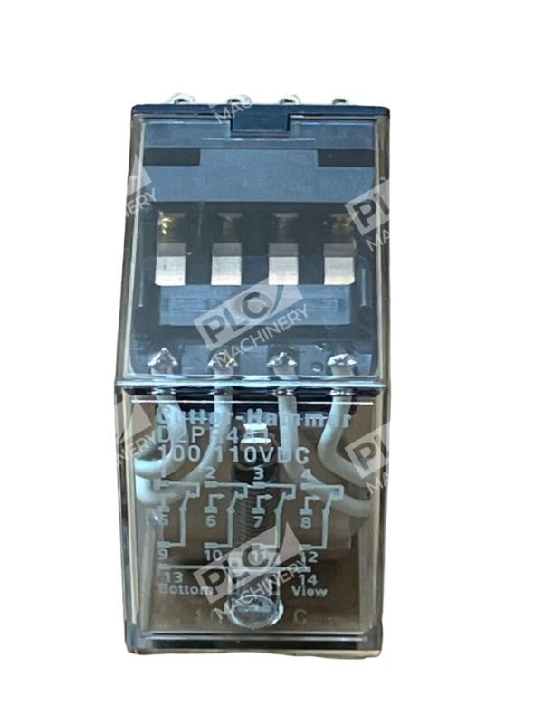 Cutler Hammer D2PR4A1 4PDT Relay 110VDC Coil