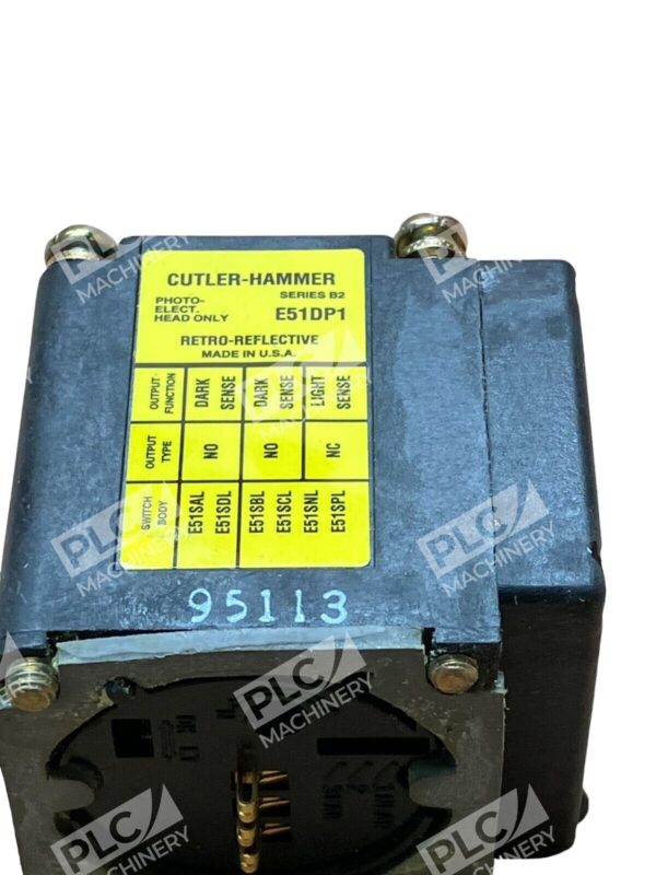 Eaton Cutler Hammer E51DP1 B2 Photoelectric Head Reflex Standard Range - Image 2