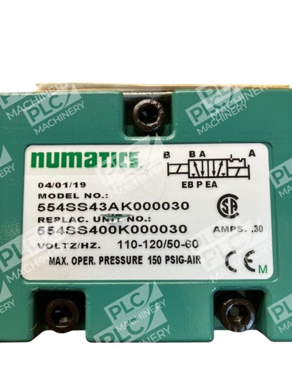 Numatics 554SS43AK000030 Solenoid Valve - Image 2
