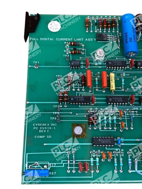 Cyberex ABB PC25915-1 Rev E Full Digital Current Limit Assy 41-01-259163 Rev B - Image 2
