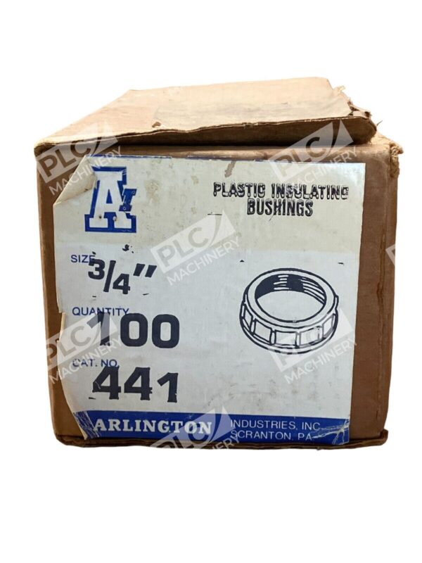 Arlington Industries 441 Plastic Insulating Bushings 3/4" (Box of 100)