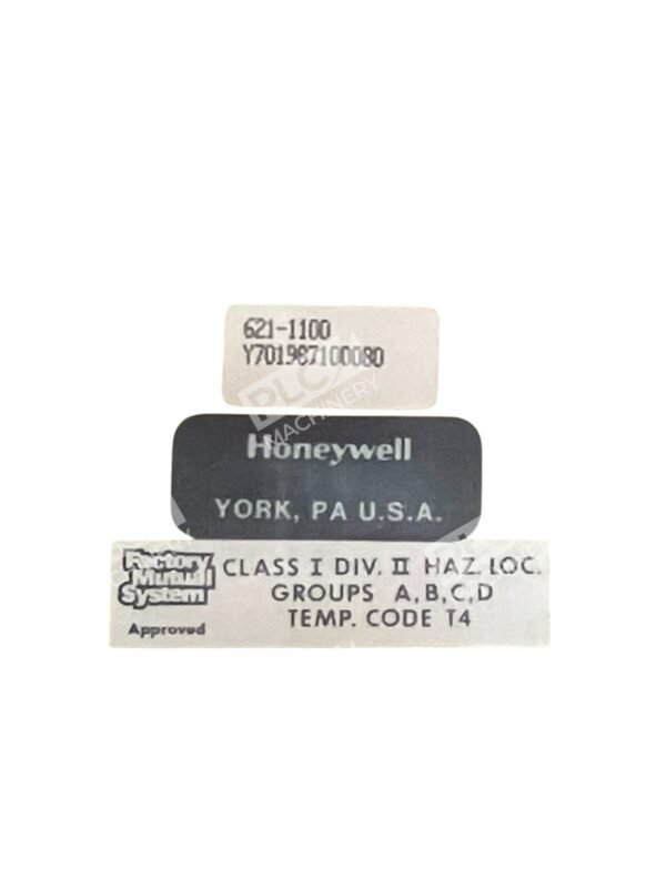 Honeywell 115VAC/DC Input Factory Mutual System 621-1100 - Image 2