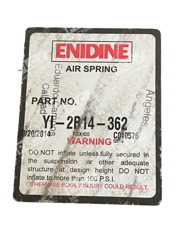Enidine YI-2B14-362 Double Bellows Imperial Air Spring - Image 3