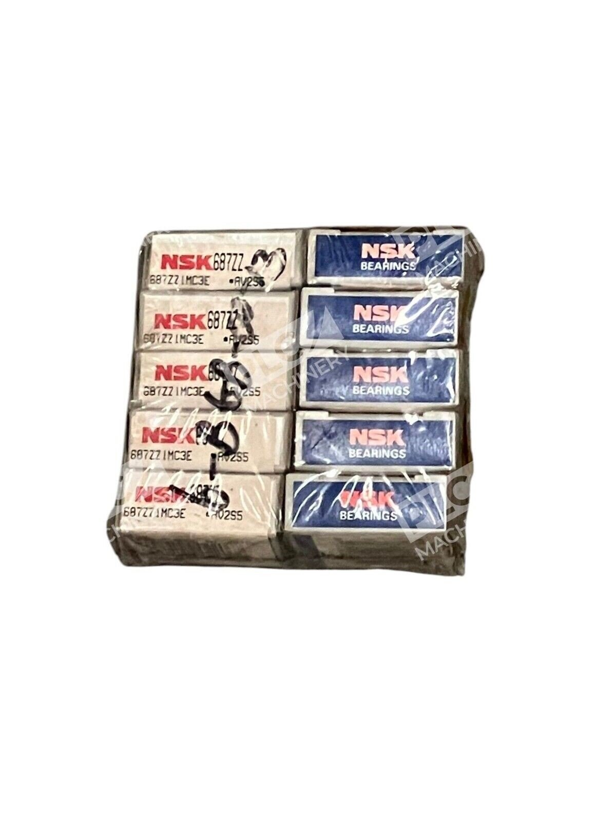 NSK 687ZZ1MC3E AV2S5 Bearing 687ZZ (Lot of 10)