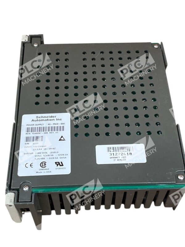 Modicon AEG Schneider P840 Power Supply AS-P840-000 - Image 4