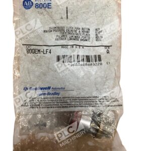 Allen Bradley Illuminated Flush Push Button Red 800EM-LF4 /A