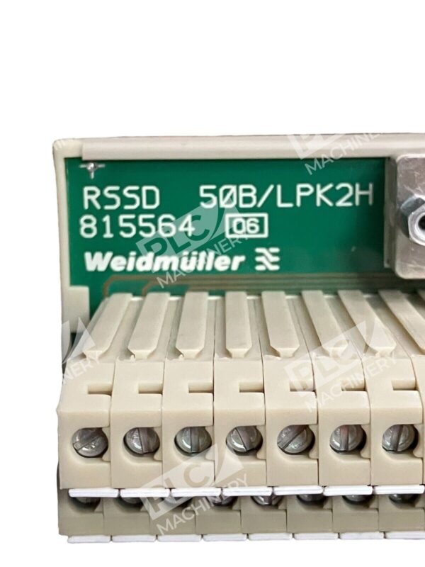 Weidmuller 815564 Terminal Block RSSD 50B/LPK2H RS SD50B UNC LPK2 - Image 3