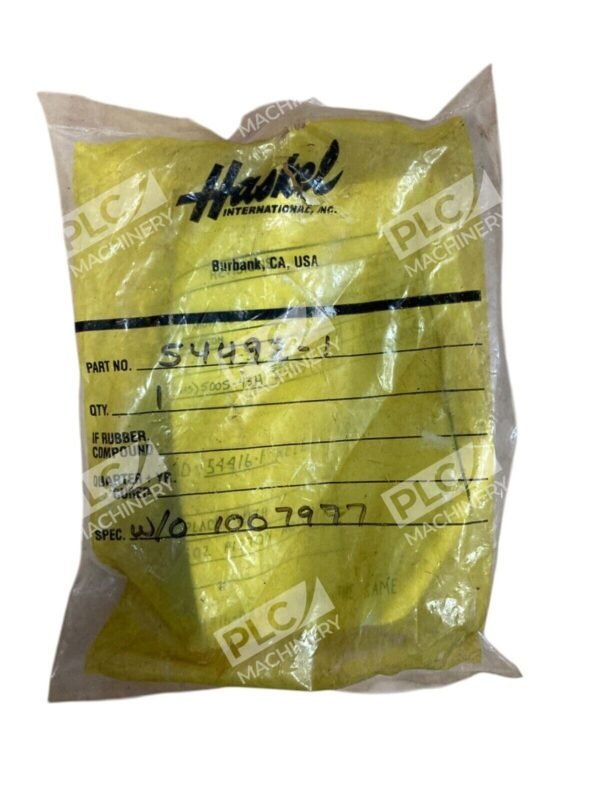 Haskel Inc Valve Release 54492-1