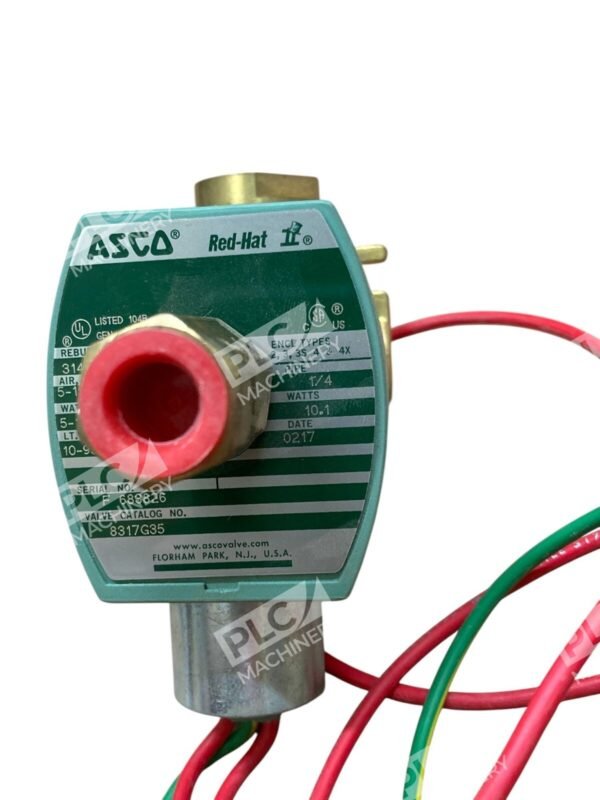 ASCO 120/60 110/50 F683826 1/4 3W Red Hat Valves 8317G35 - Image 7