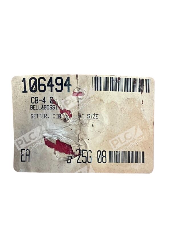 Bell & Gossi 106494 Circle Setter 4" CB-4.0 - Image 2