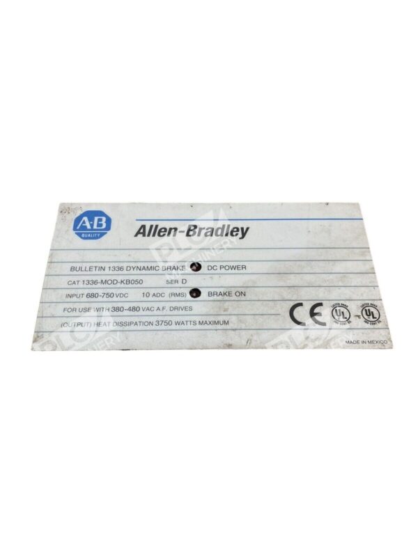 Allen Bradley 1336-MOD-KB050 /D Heavy Duty Dynamic Brake - Image 2