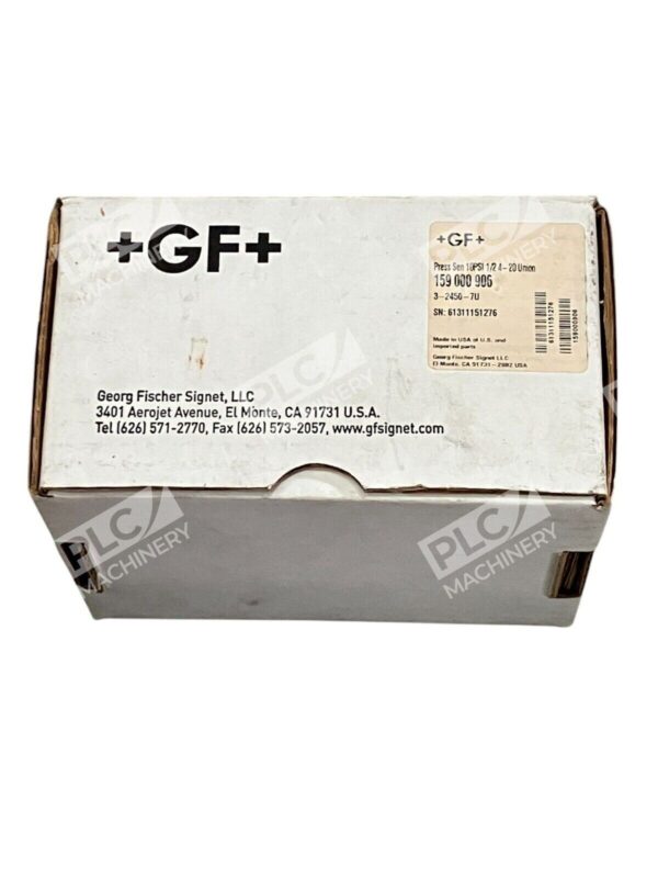 Georg Fischer 159000906 10PSI 1/24-20 Union Pressure Sensor 3-2450-7U