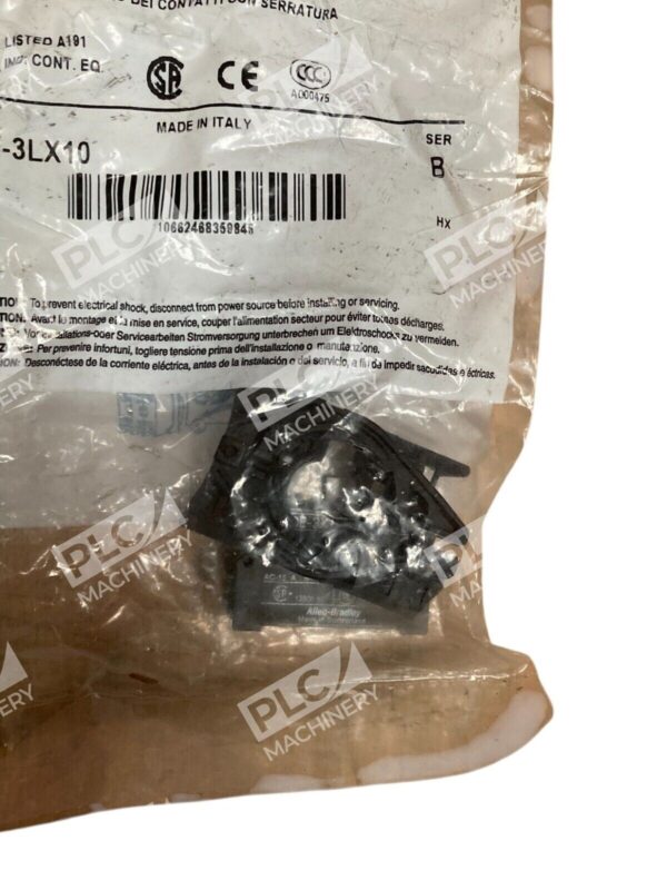 Allen Bradley AB Contact Cartridge W/ Latch 800E-3LX10 /B - Image 3